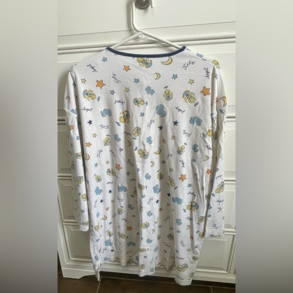 Tweetie Angel Pajama Shirt. One Size. 100% Cotton. Exclusive Decoration. - Picture 3 of 3